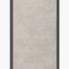 infrared heating panel – 60x120cm in warm beige with a dark grey frame