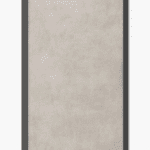 infrared heating panel – 60x120cm in warm beige with a dark grey frame
