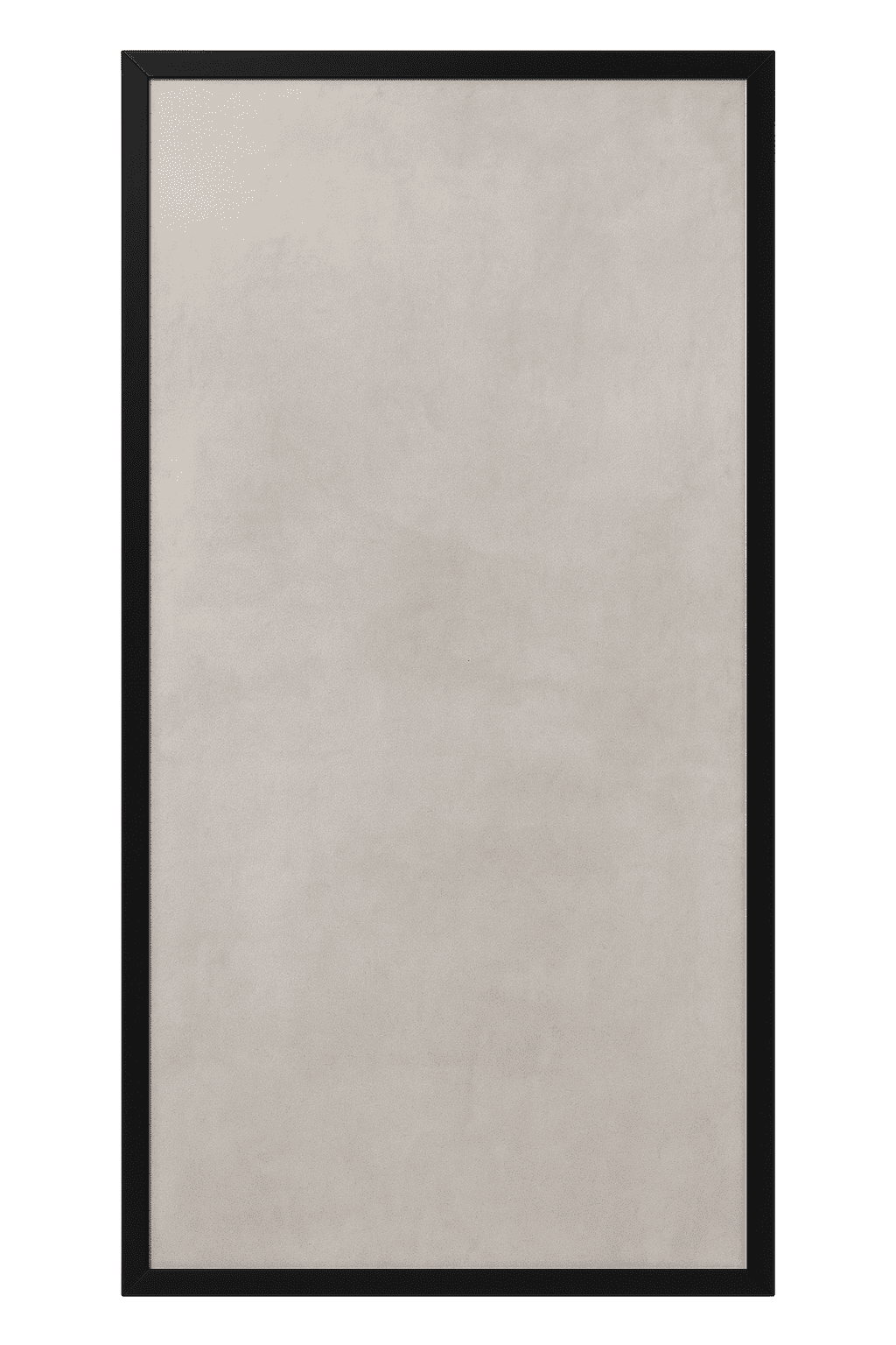 Graphite Line – Dekorativ Infravärmepanel 60x120 cm (Mellangrå)