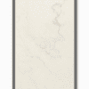 Dekorativ infravärmepanel Ivory Cloud, 60x120 cm, elfenbensmarmor med grå ram