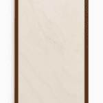 Tuscan Sand – Dekorativ Infravärmepanel 60x120 cm (Valnötsram)