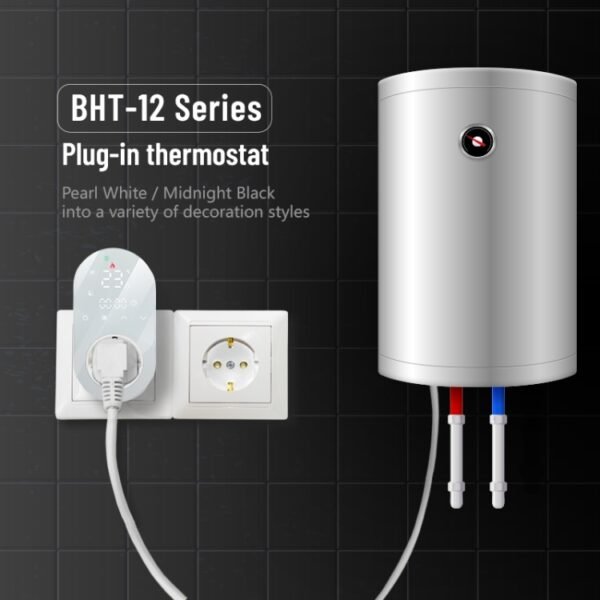 Smart WiFi Termostat med Stickkontakt för Element - Bild 6