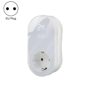 white wifi thermostat plug-in