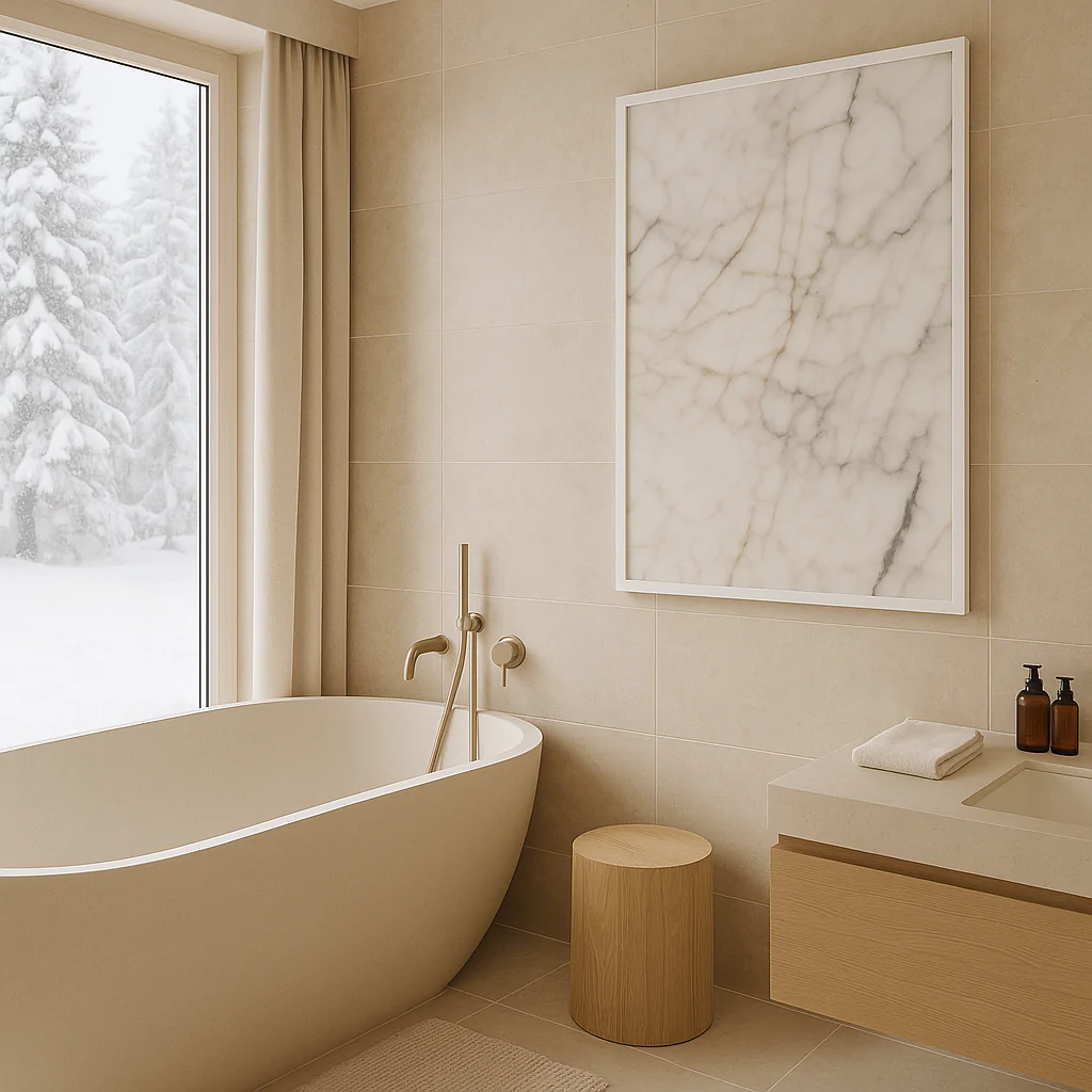Carrara Mist – Infraröd Värmepanel - Bild 2